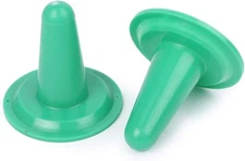 GZYF Pair of Plastic Inflation Plugs/Shell Liner Block Fit All Cow 1 pair/2PC 