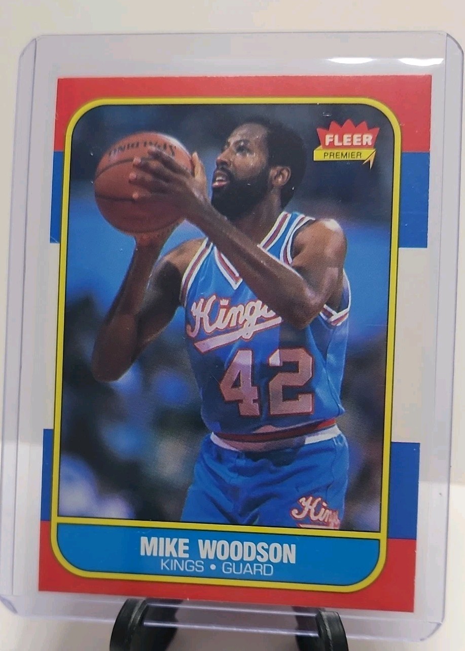 1986-87 Fleer - Mike Woodson #129