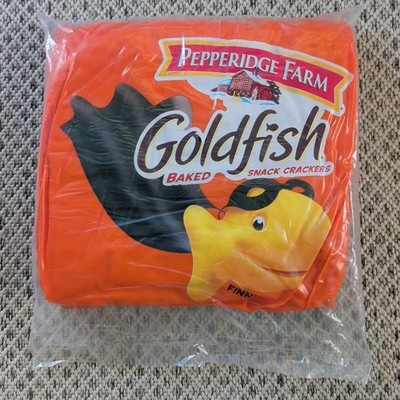 Pepperidge Farm Goldfish Inflatable Pumpkin Halloween Grocery Display RARE New