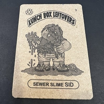 2026 SSFC LUNCH BOX LEFTOVERS 15TH SERIES #3 SEWER SLIME SID CARDBOARD CARD