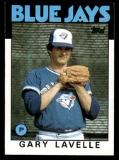 1986 Topps #622 Gary Lavelle Card Toronto Blue Jays