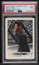 2022 Topps Series 2 SP Image Variation Oneil Cruz #537 PSA 9 MINT 0b4t