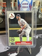2022 Topps Paul Goldschmidt 1987 Topps Baseball 35th Anniversary #/299 #87TB-31