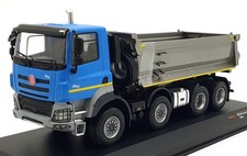 Ixo 1/43 Scale TRU040.22 - 2016 Tatra Phoenix Euro 6 8x8 (Tipper) - Blue/Grey