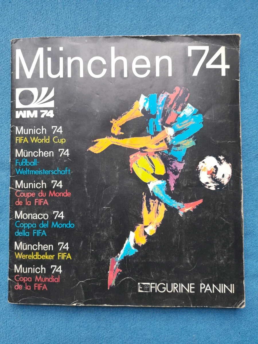 Figurine Panini Mondial 1974 – Allemagne (BRD) – Mascotte – Sticker Rare – Neuf