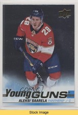 2019-20 Upper Deck Young Guns Silver Foil Aleksi Saarela #453 READ 1p5