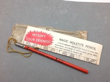 Truco de lápiz Magic Holetite con lápiz publicitario Wyatt Seed Co Petersburg IN