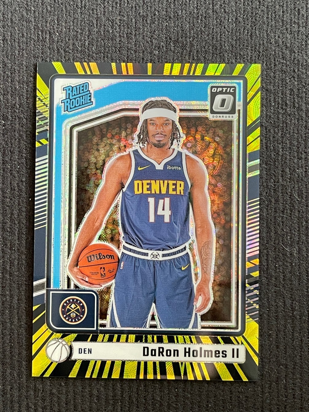 DaRon Holmes II 2024-25 Panini Donruss Optic Electricity Prizm /75 #262