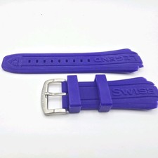 Swiss Legend Neptune Watch Strap Band Silicone Purple for 53mm model ONLY