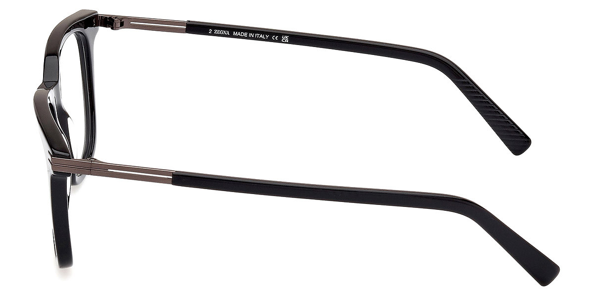 Ermenegildo Zegna EZ5273 Eyeglasses Men Shiny Black 52mm New