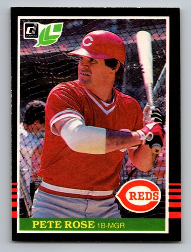 Pete Rose #144 1985 Leaf card
