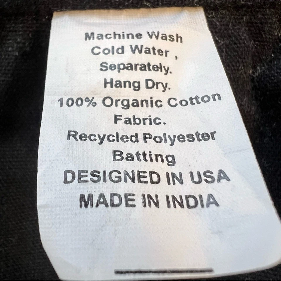 Patrón retirado Ellaroo Mei Tai portador usado algodón orgánico sostenible Foto 4 de 4