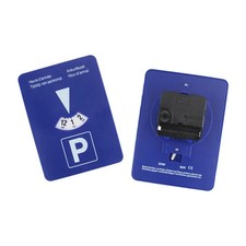 Auto Parkplatz Timer Kunststoff Uhr mit Display tragbar blaue Farbe