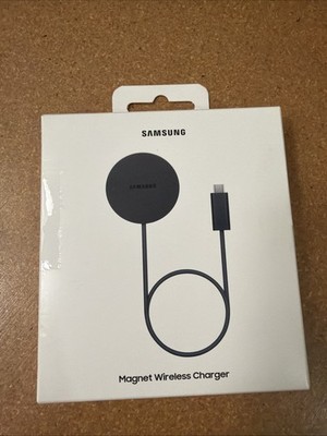 GENUINE Samsung Magnet Wireless Charger Dark Gray EP-P290 OPEN BOX NEW!