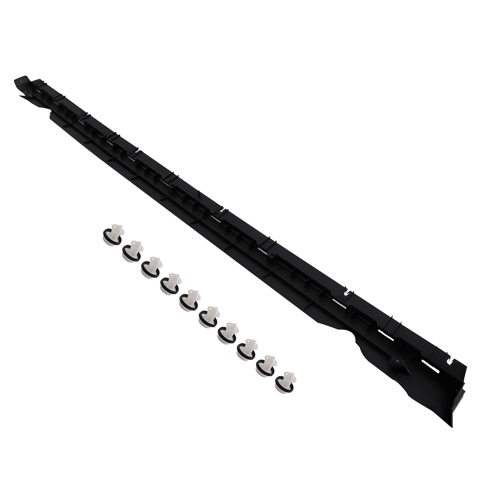 Side Body Panel for Tesla Y Base 2023-2024 1497745-00-C Black Plastic