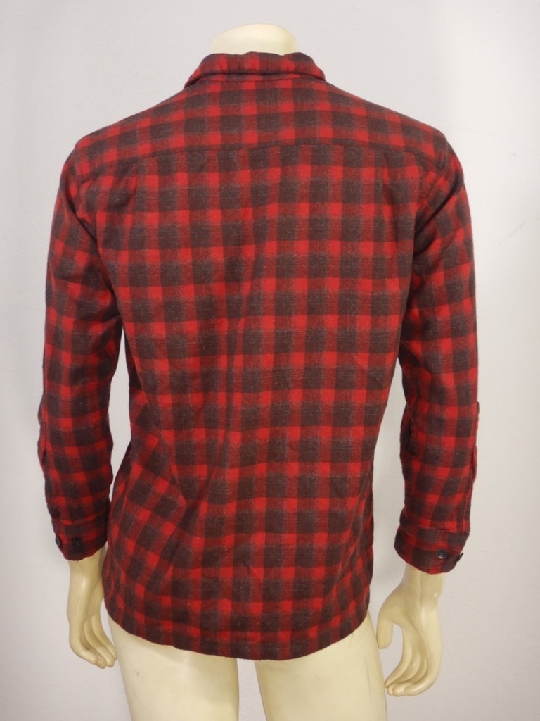 PENDLETON Men’s Wool Plaid Loop Collar ORIGINAL B… - image 4