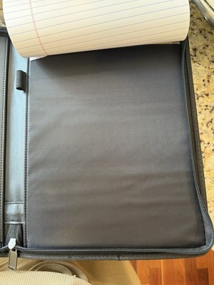 Stylio Padfolio Folder Interview Document Organizer and Business Card Holder...