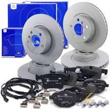 ATE BREMSSCHEIBEN +BELÄGE +KONTAKTE VORNE+HINTEN FÜR BMW X3 F25 X4 F26