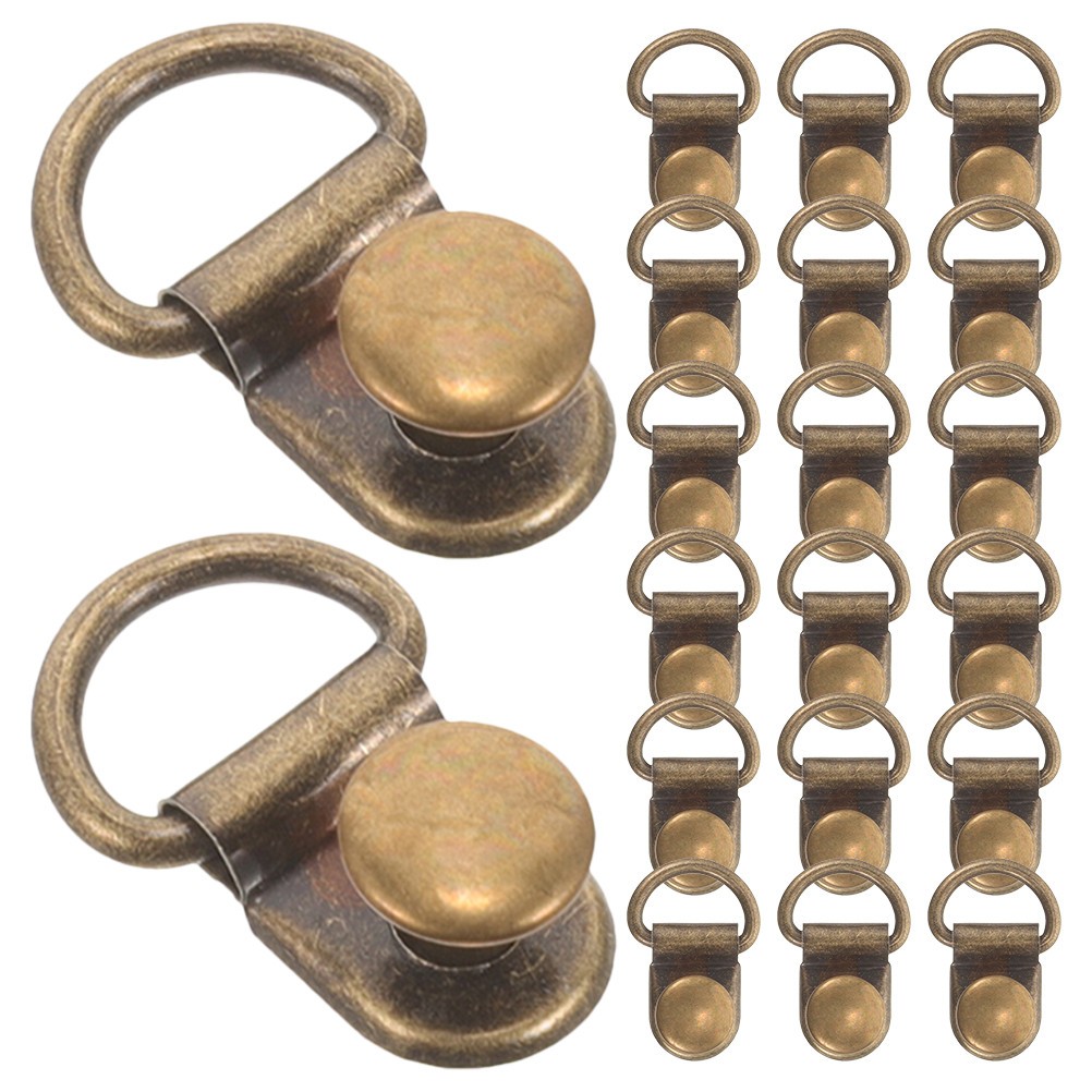 60 Pcs Shoe Accessories Eyelet Hooks for Boots Fasteners Footwear