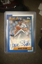 Dave Stieb Auto 2017 Topps Archives Fan Favorites Autograph #FFA-DS Blue Jays