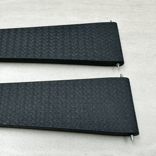 Genuine New FRANCK MULLER 7080 Lug 20mm / 15mm Rubber Watch Band Black #628 - Picture 3 of 4