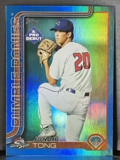 2025 Topps Pro Debut JONAH TONG Blue Foil /150 New York Mets