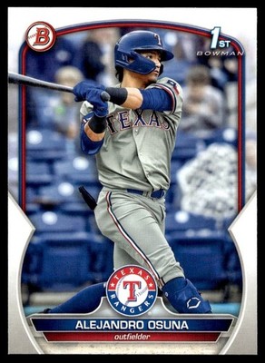 2023 Bowman Prospects Alejandro Osuna Texas Rangers #BP-131