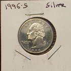 1996 S Silver Washington Quarter Deep Cameo Gem Proof