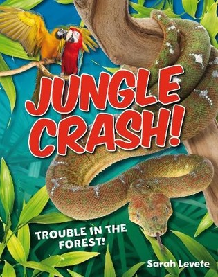 Sarah Levete Jungle Crash! (Taschenbuch) White Wolves Non Fiction