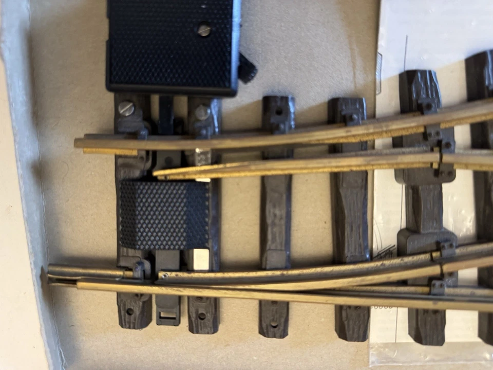 G Scale LGB 1200 N - Right Hand Manual Turnout - R1, 30° G0068 AB - Image 2 of 3