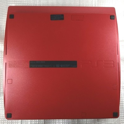 Sony PlayStation 3 PS3 Scarlet Red Console CECH 3000B 320GB from