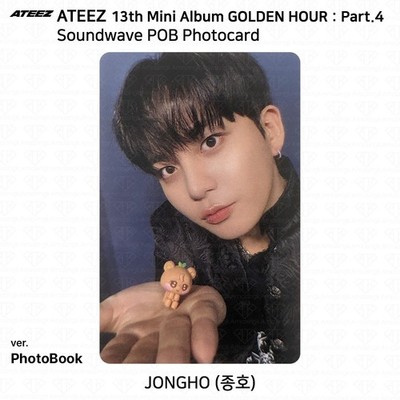 ATEEZ 13th Mini Album Golden Hour Part.4 Soundwave POB Photocard
