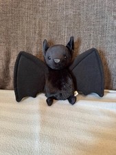 AUTHENTIC   NWT Jellycat Bewitching Bat - BLACK Bat - RETIRED  HTF 