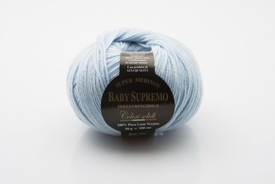 30 % Rabatt: Garn aus Italien Merino extrafein: Baby Supremo, 50 g Knäuel, Fb 17