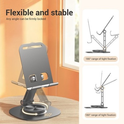 Adjustable Universal Tablet Stand Desk Holder Mount For Cell Phone iPad iPhone