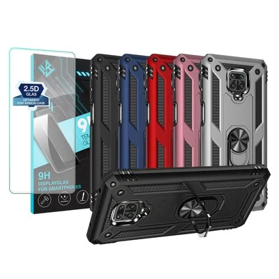 OUTDOOR HÜLLE FÜR XIAOMI REDMI NOTE 9 PRO Outdoor Panzer Hülle für Xiaomi Redmi Note 9 Pro Handy Case Armor Displayglas