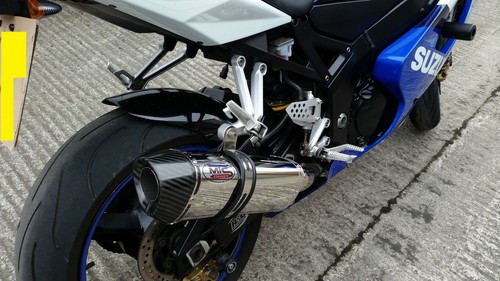  Suzuki GSXR600 GSXR750 01-05 K1-K5 Straßenzulassung/Rennmotorrad Auspuff Endschalldämpfer - Bild 2 von 38