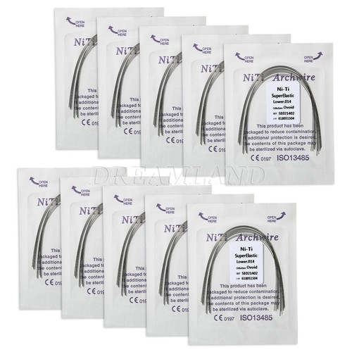 Sale Ortho NITI Arch Wire/Stainless/NITI Rectangular Arch Wire Full Sizes - Afbeelding 54 van 176