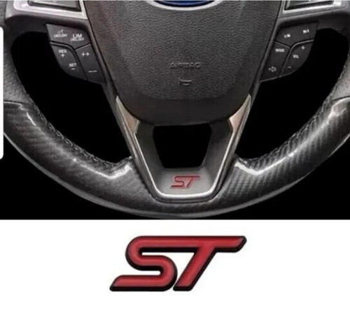 st emblem lenkrad Rot Schwarz Logo  St Line Schriftzug St Line Mini Für Ford