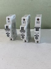 Allen-Bradley 1492-CB1 SER.B G100 Circuit Breaker 1Pole 10Amp Lot Of 3