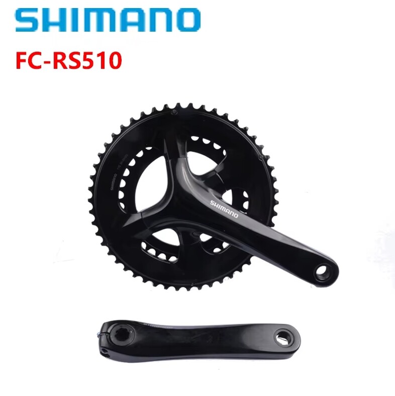 SHIMANO RS510 2x11 Speed Crankset 165mm/170mm/172.5mm/175mm 50-34T