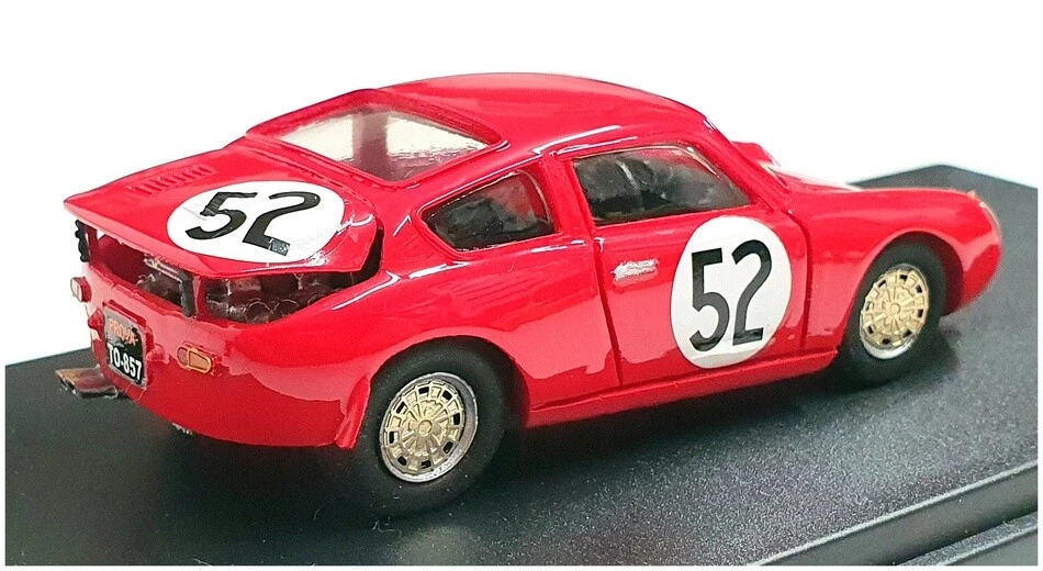 Racing Models 1/43 Scale RMP112 - Abarth 700 S Le Mans 1962 - Red - Image 2 of 4