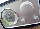 Crosley Retro Style Mid Century Black Radio iPod Compatible No Cord Tested Works — photo 9