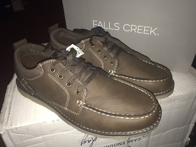 MEN S FALLS CREEK CASUAL DRESS SHOES   GERRIT BROWN - SIZE 12 MEDIUM
