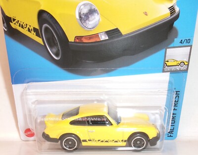 2024 HOT WHEELS 1:64 HW FACTORY FRESH 4/10 YELLOW PORSCHE 911