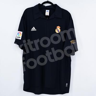 adidas Real Madrid Figo 10 シャツ 2001 Real Madrid Home Shirt Figo #10 (XXL)