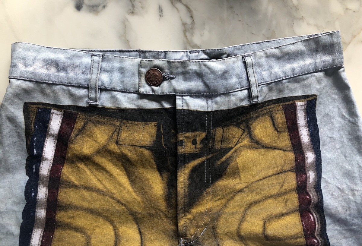 Pantalon Vintage Jean Paul Gaultier Années 90 - Taille 40 - Effet Trompe-l'œil
