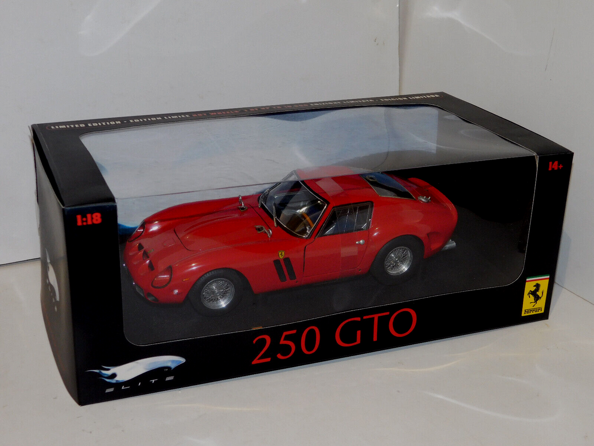FERRARI 250 GTO 1962 RED ELITE K8727 1:18 | eBay
