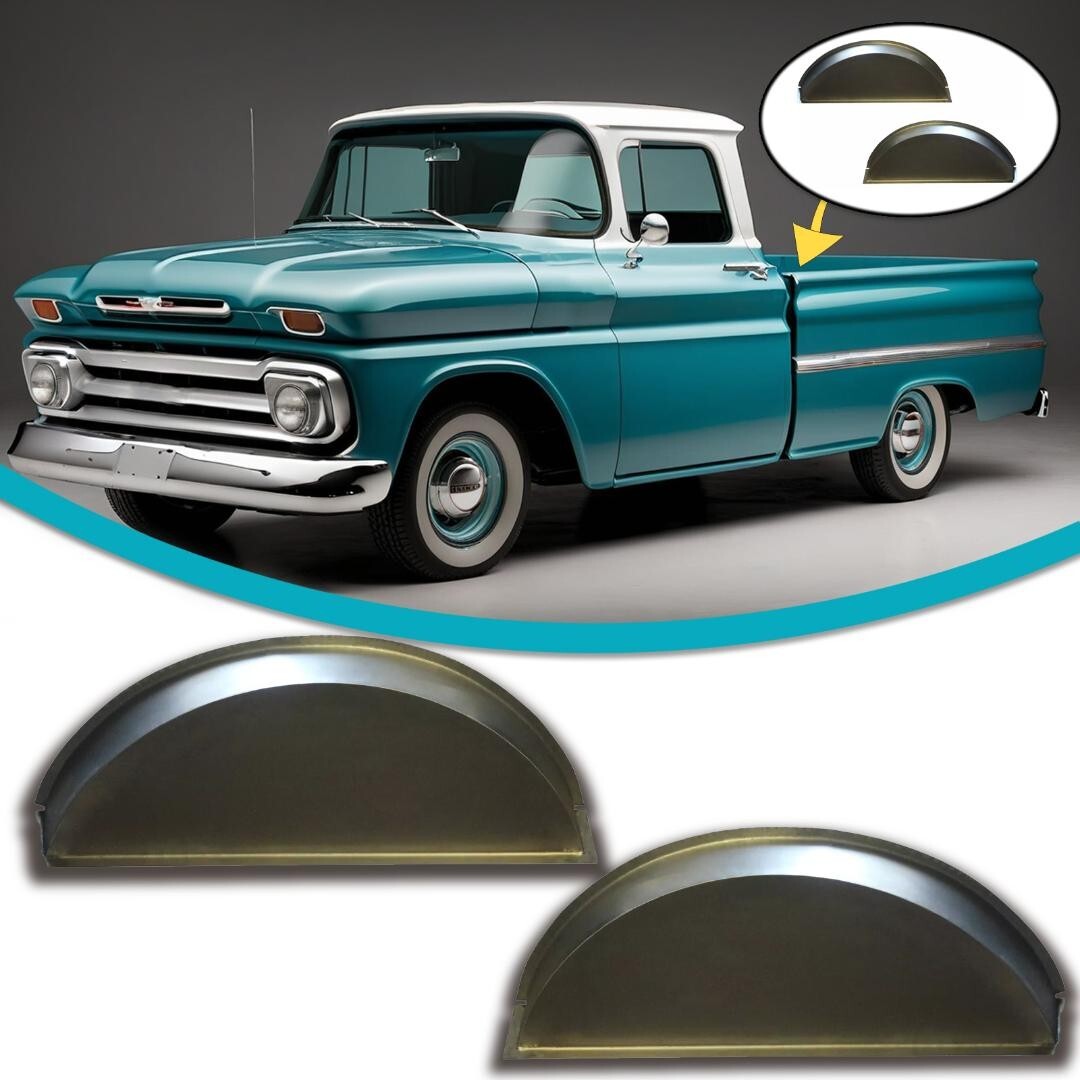 1960 1961-1964 1965 1966 Chevrolet Chevy Pickup Truck Wheel Tubs 2Pc. Set