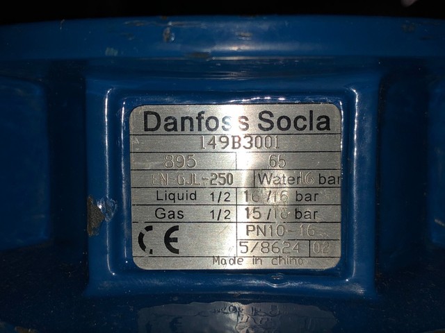 Danfoss socla обратный клапан